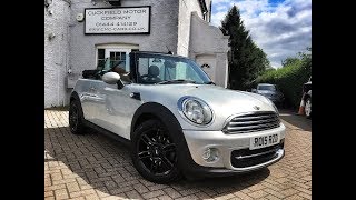 MINI Convertible 1.6 Cooper (s/s) for Sale at CMC-Cars, Near Brighton, Sussex