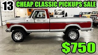 Affordable & Awesome – 13 Classic Trucks Found on Craigslist!