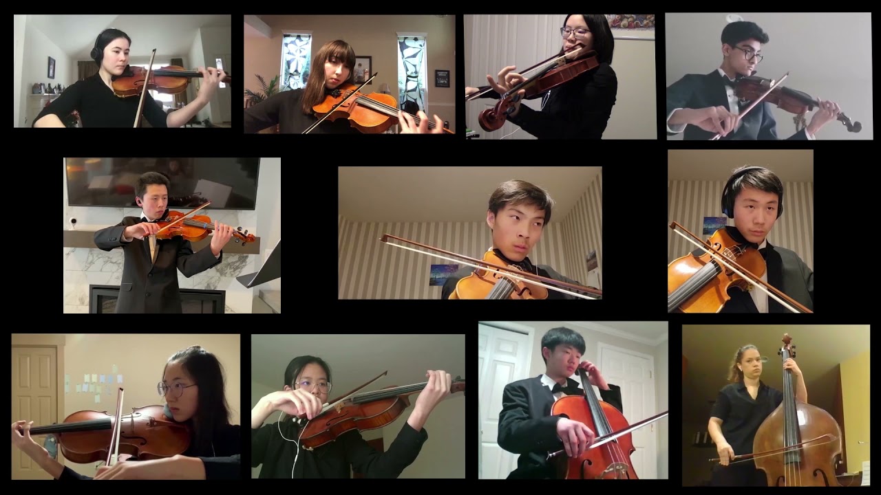 Youth Symphony Strings Red - Sinfonia for Strings, Op. 110, Mvt. 4