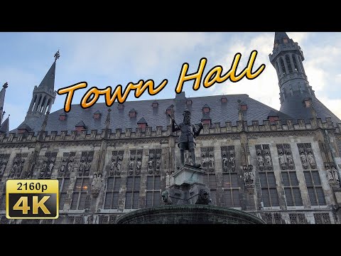 Aachen Town Hall - Germany 4K Travel Channel