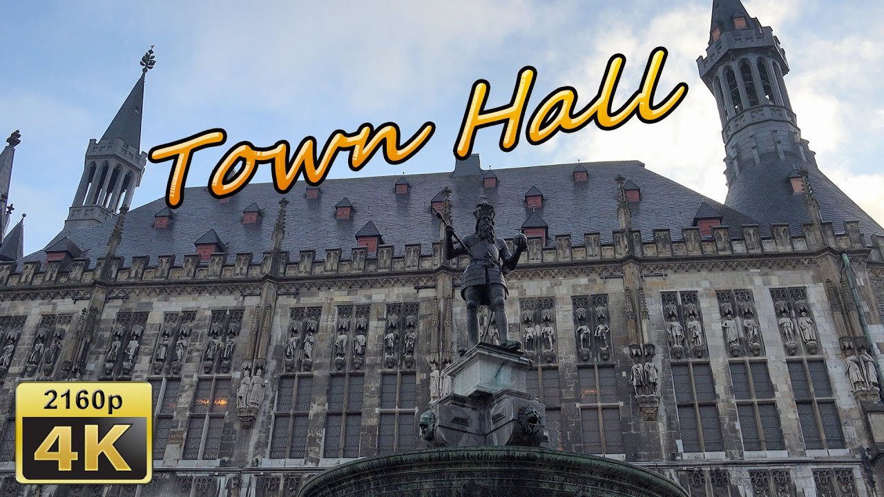 Aachen Town Hall - Germany 4K Travel Channel