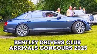 Pt.3 Bentley Drivers Club Arrivals 2023 Kelmarsh Hall Concours Beautiful Bentley Cars BDC 4K