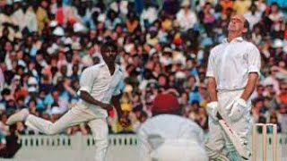 1976 3rd Test Match - Brian Close v Michael Holding