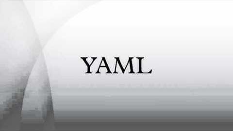 YAML
