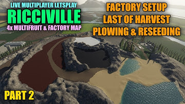 Ricciville 4x Multifruit & Factory Map Multiplayer Letsplay Part 2