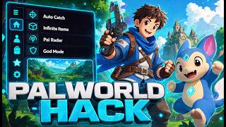 Palworld Mod Menu *Creative Menu* PC| Craft Instantly, Unlimited Resources/ Duplicate Items screenshot 5