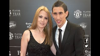😜'The folk of Manchester are WIERD' according to this 'WIERD' looking guy's wife...Angel Di Maria ⚽️
