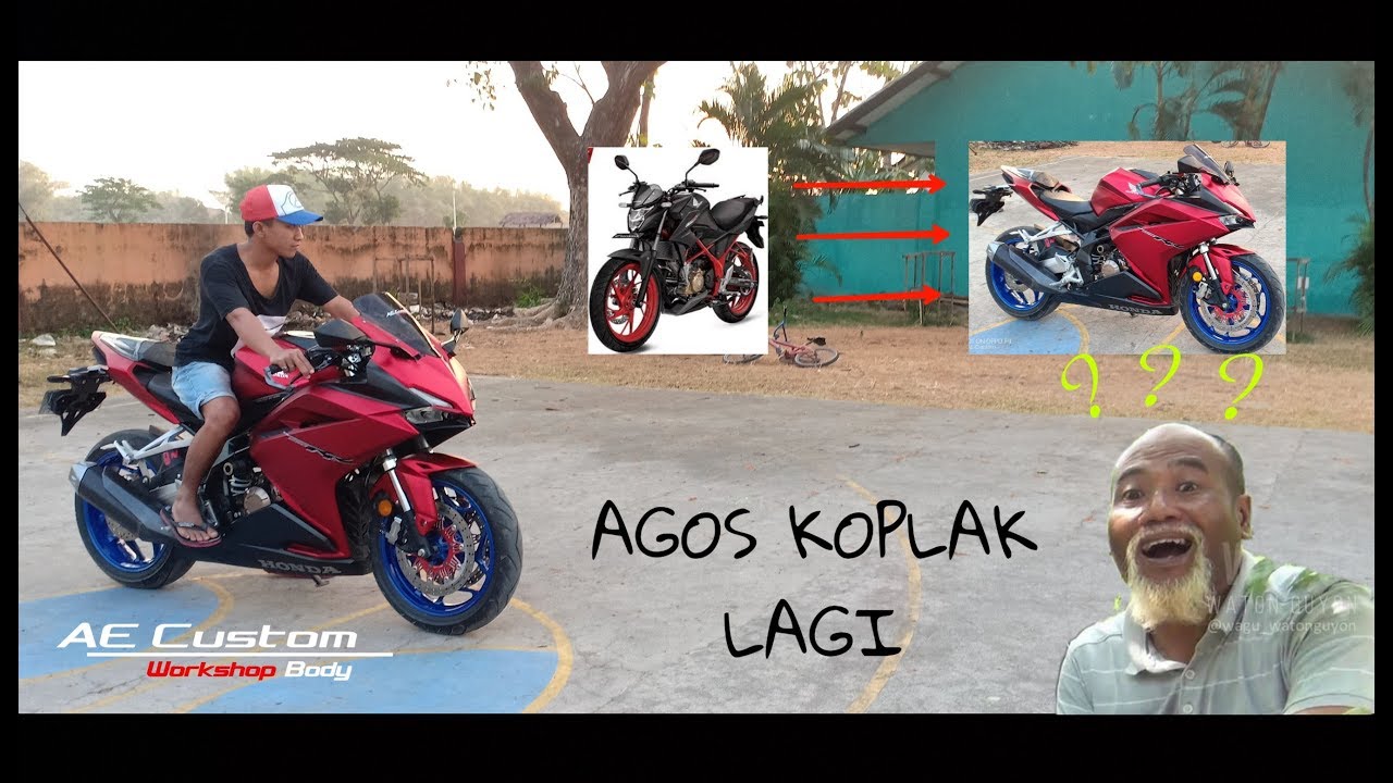 Honda N CB150R Modif Ala Ala CBR 250 RR Merah Doff Pasuruan YouTube