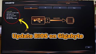 how to update BIOS system Gigabyte last version