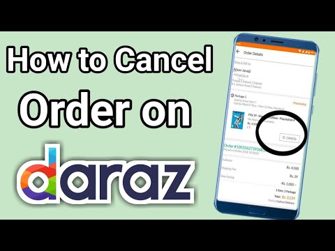 Video: How To Cancel The Order