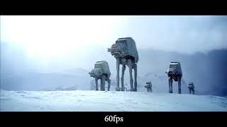 Star Wars Empire Strikes Back - 30 to 60fps DAIN AI Frame Interpolation Test