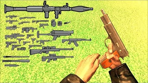 All Weapons Reloading in GTA IV: CE in 77 Seconds (First Person)