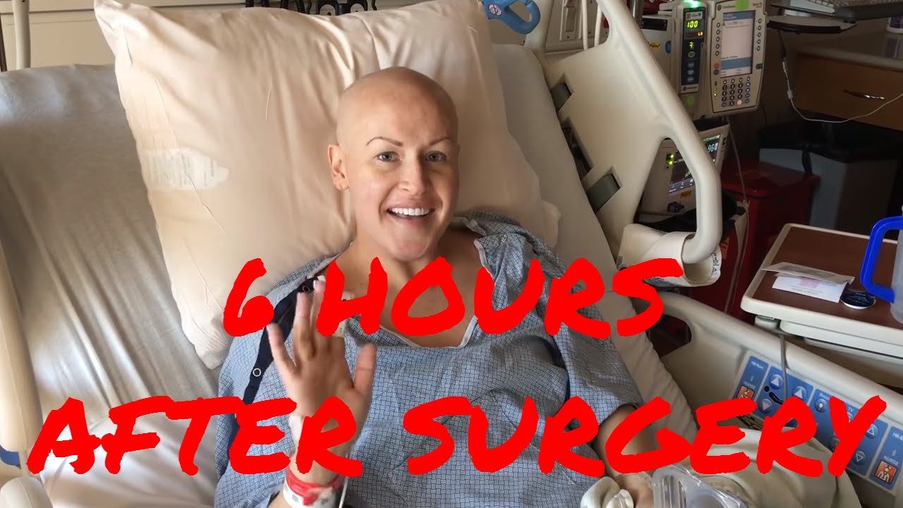 Double Mastectomy Hours Post Surgery Youtube