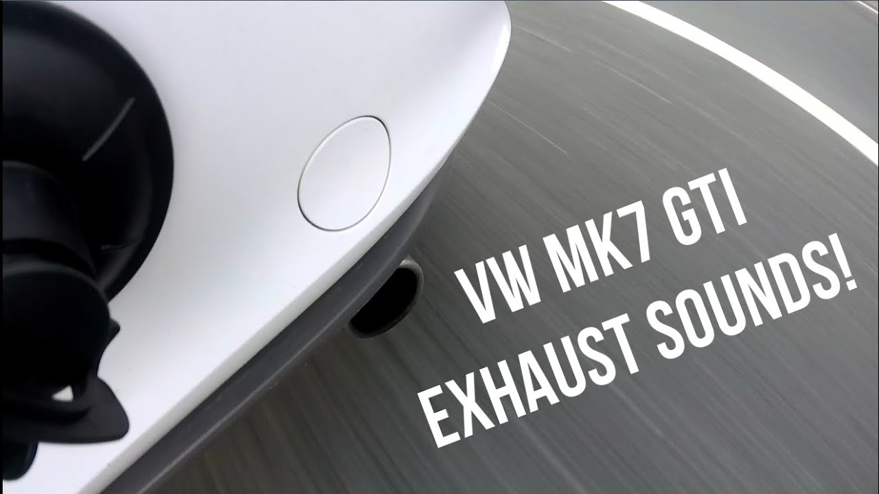 VW Volswagen Golf MK7 GTI Performance Pack Stock Exhuast Sound (Manual)