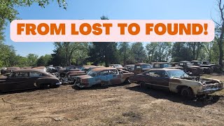 Out of the Woods: Fred's Abandoned Used Car Lot Gets Organized! Kansas Project Cars, Trucks & Parts!