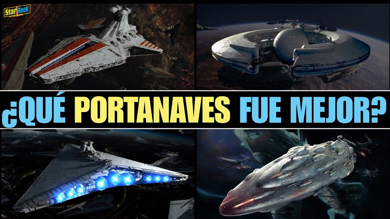 ¿Qué FACCIÓN de Star Wars Tenia el MEJOR PORTANAVES?