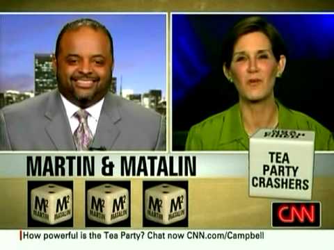 Tea Party Crashers: Roland Martin & Mary Matalin o...