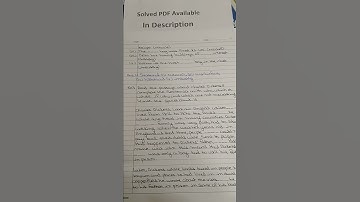 Ignou Solved Assignment BCS 51