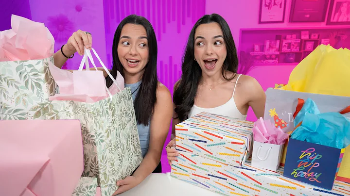 Our Birthday Gift Swap - Merrell Twins