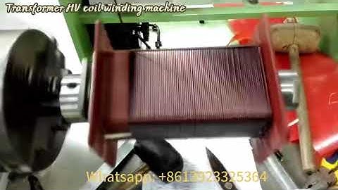 transformer high voltage coil winding machine, from China