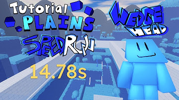wedge head Tutorial Plains speedrun in 14.78s (WR)
