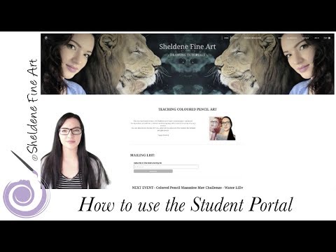 How to use the student portal.