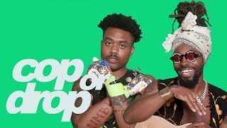EarthGang React to $18 Million McLaren, Magic City Chicken Wings & OFF-WHITE Dunk Lows | Cop or Drop