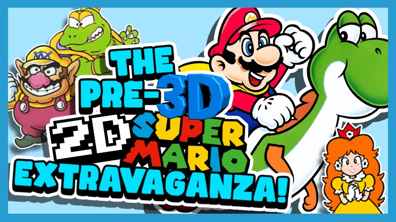 The Pre-3D, 2D Super Mario Extravaganza