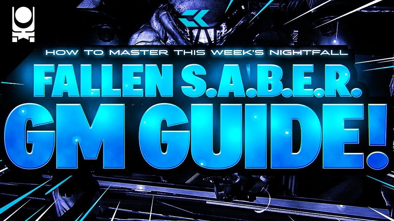 DESTINY 2 | FALLEN S.A.B.E.R. GRANDMASTER NIGHTFALL GUIDE! (2021)