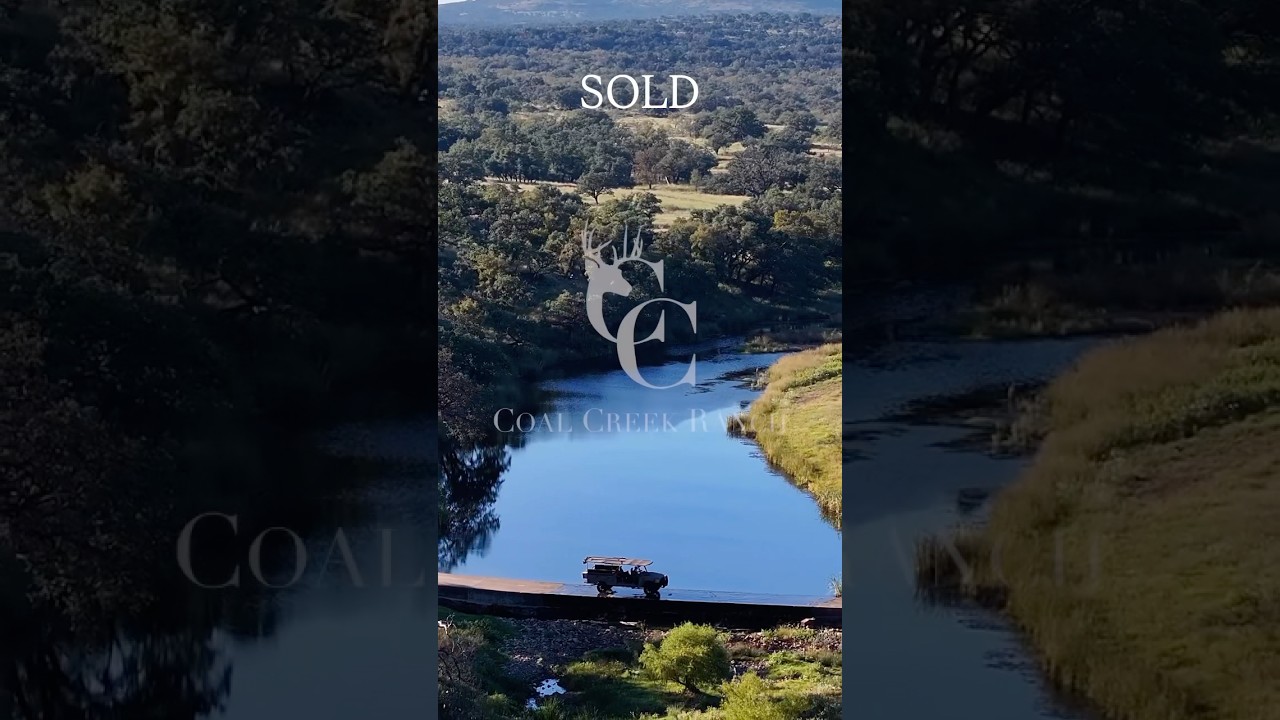 SOLD! 436-acre Live Water Hill Country Ranch. 