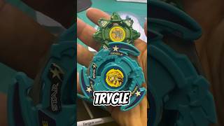 Draciel Fortress vs Trygle (Beyblade Battle)