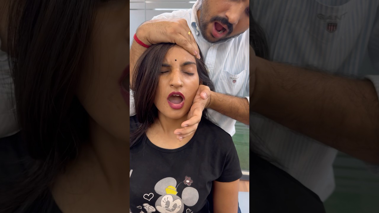Tmj jaw alignment  by Dr. Harish Grover #ytshort #trend #feed #feedshort