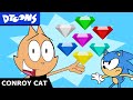 Chaos Emeralds - Sonic the Hedgehog | What Chu Got and Other Cartoons