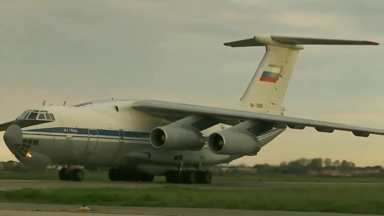 Russia have arrived in Italy to aid the fight against Coronavirus