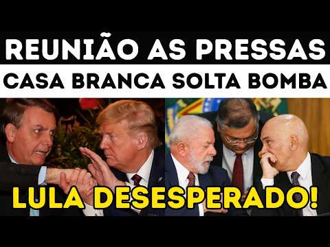 🚨CASA BRANCA SOLTOU UMA BOMBA! BOLSONARO LIVRE! LULA DESESPERADO!