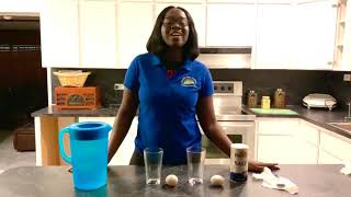 At-Home Science Class: Floating Egg Experiment (Density)