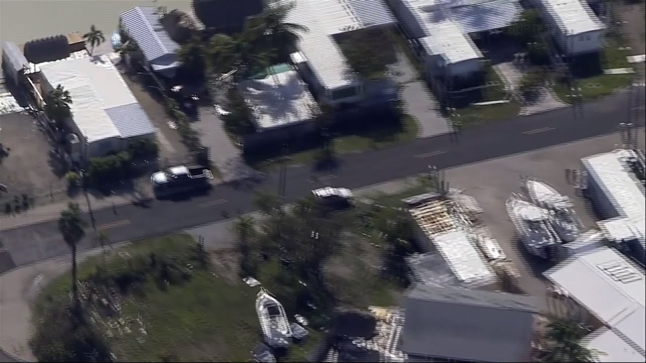 Aerial Footage Shows Key Largo Damage from Irma