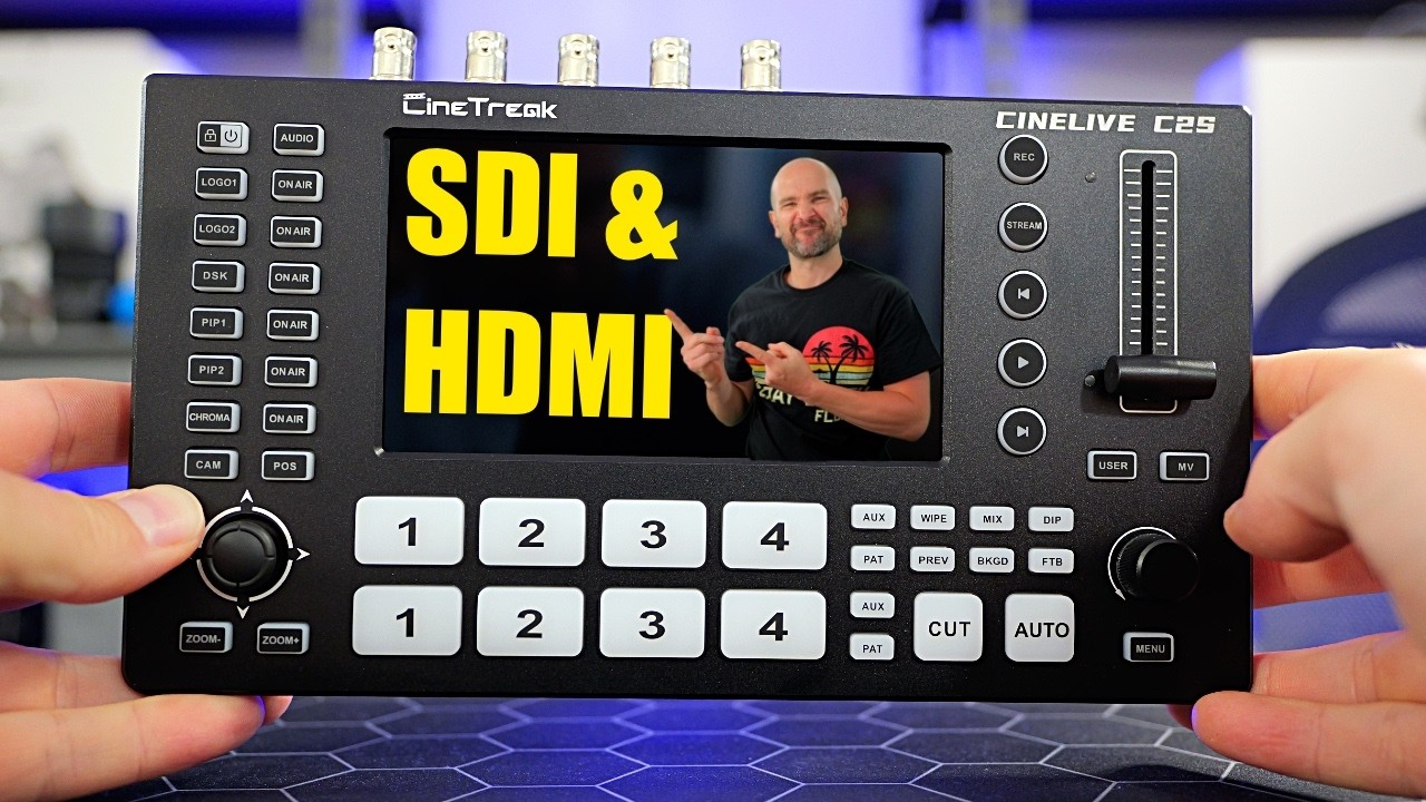 CineTreak Cinelive C2S: The Ultimate ATEM Mini Pro Alternative!
