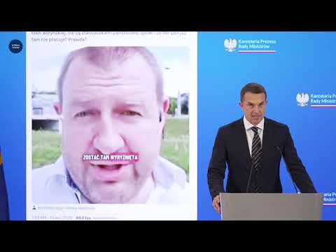 Press conference of Government Spokesman Adam Szłapka, September 15, 2026