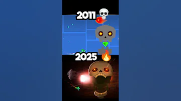 Geometry Dash 2011 Vs 2025 Shorts 