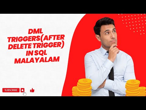 DML Triggers(After Delete Trigger) in Sql Malayalam | Sql Server|