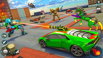 Horse Robot Car Game – Space Robot Transform Wars video | Robot 2021 gameplay | 3D robot gameplay