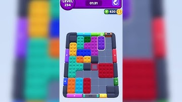 Color Block Jam Level 234 Walkthrough Solution