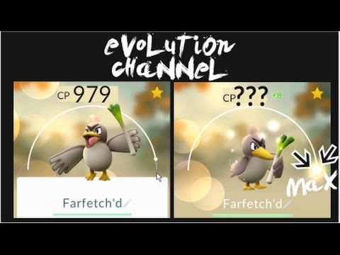 Farfetch'd max CP for all levels - Pokemon Go