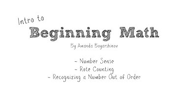 Begining Math Skills Chapter 1