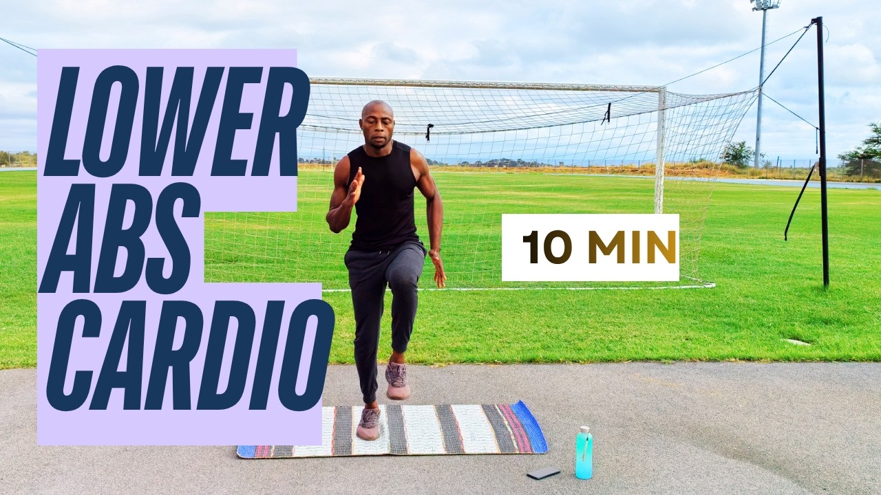 10 Minute Lower Abs Cardio Workout | Burn Fat & Tone Your Core (No ...