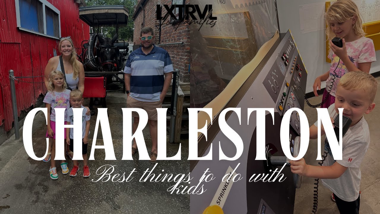 Experience Charleston, SC with Kids Part 1 | Carriage Ride and Hunley Museum
