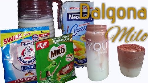 HOW TO MAKE DALGONA MILO | EASY MAKING AND STEP BY STEP TUTORIAL | DALGONA MILO TIKTOK TRENDING