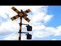 【踏切】島原鉄道 変な音の踏切 (Railroad crossing in Japan)