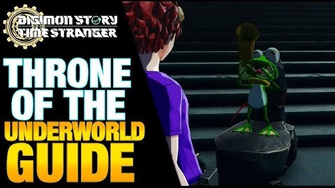 Throne of the Underworld Guide | Digimon Story Time Stranger PS5 #DigmonTimeStranger